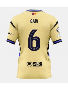 Billige Barcelona Paez Gavi #6 Bortedrakt 2025-26 Kortermet